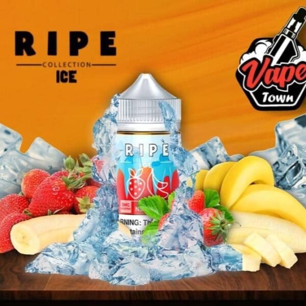 Ripe Collection on – Straw Nanners on Ice – 100ml