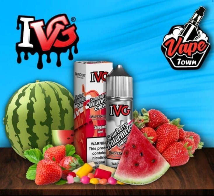 IVG Premium E-Liquids - Strawberry Watermelon Chew - 60ml