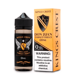 KING’S CREST – DON JUAN TABACO DULCE – 120ML