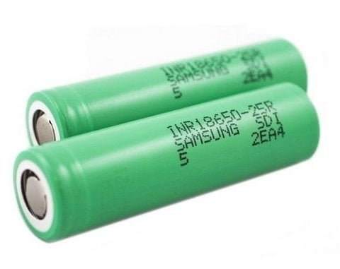 BATERÍAS SAMSUNG 25R 18650 2500MAH – 2 UNIDADES
