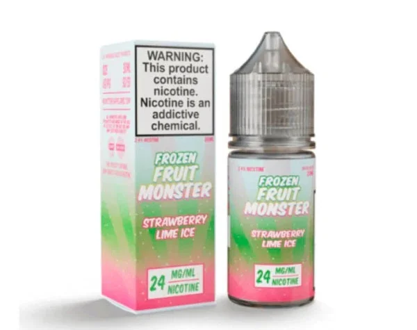 FROZEN FRUIT MONSTER STRAWBERRY LIME SALT 30ML E-JUICE