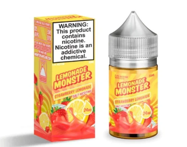 LEMONADE MONSTER STRAWBERRY LEMONADE SALT 30ML E-JUICE