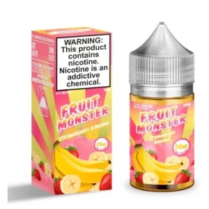 FRUIT MONSTER STRAWBERRY BANANA SALT 30ML E-JUICE