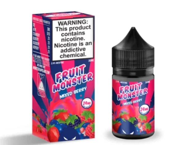 FRUIT MONSTER MIXED BERRY SALT 30ML E-JUICE