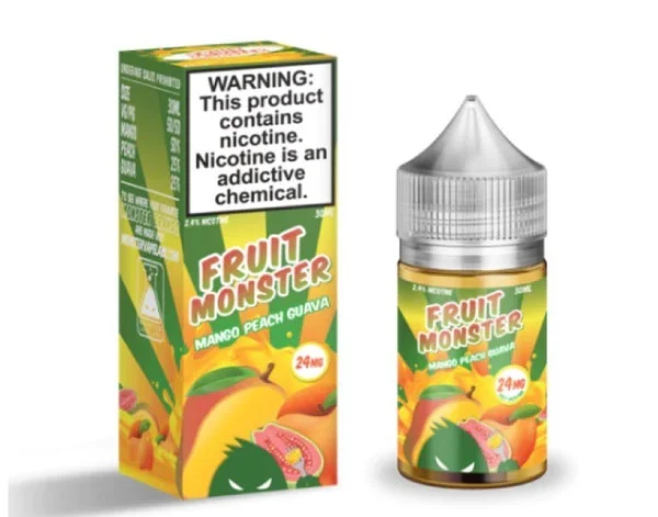 FRUIT MONSTER MANGO PEACH GUAVA SALT 30ML E-JUICE