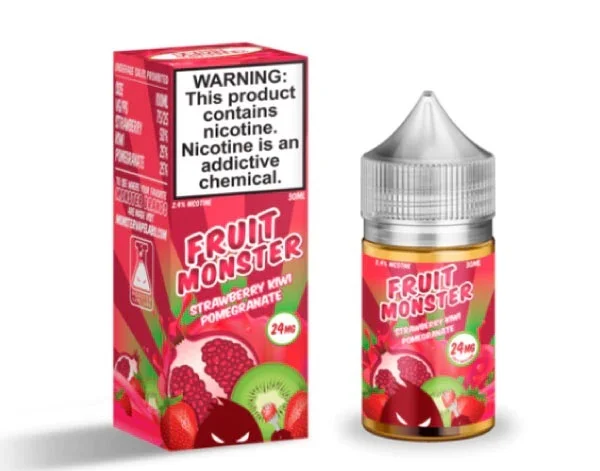 FRUIT MONSTER STRAWBERRY KIWI POMEGRANATE SALT 30ML E-JUICE
