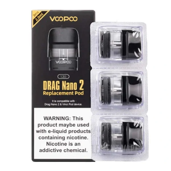 VooPoo Drag Nano 2 Pod Cartucho 3 Pack
