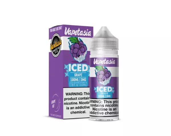 VAPETASIA ICED GRAPE 100ML