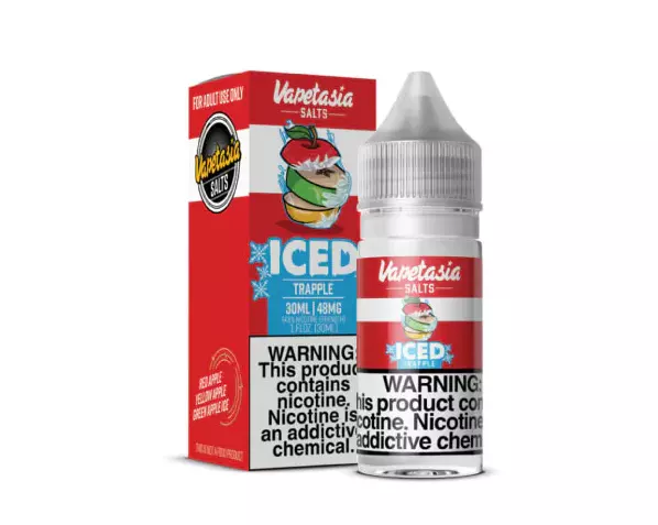 VAPETASIA ICED TRAPPLE SALT 30ML
