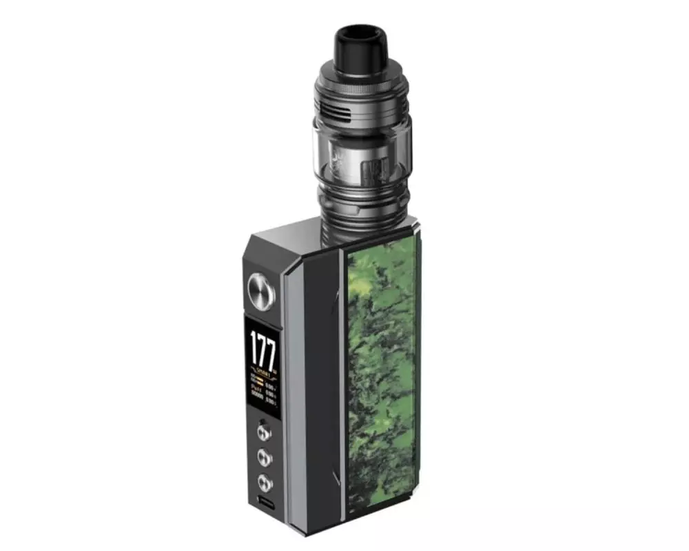 voopoo drag 4 kit gunmetal forest green