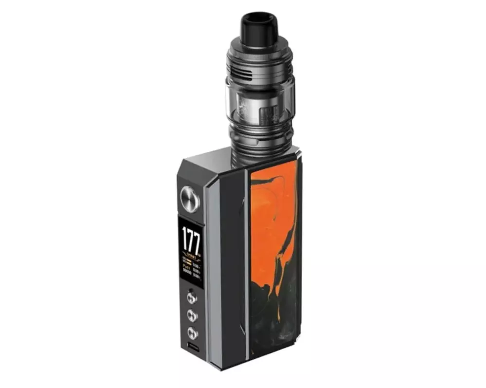 voopoo drag 4 kit gunmetal tropical orange