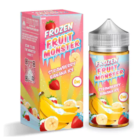 FROZEN FRUIT MONSTER STRAWBERRY BANANA 100ML