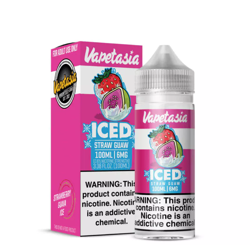 VAPETASIA KILLER FRUITS ICED STRAW GUAW 100ML