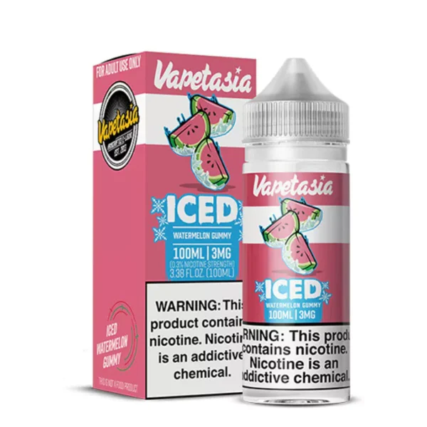 VAPETASIA WATERMELON GUMMY ICED 100ML