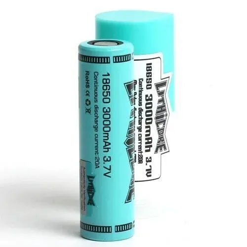 BATERÍA LITHICORE IMR 18650 (3000MAH)
