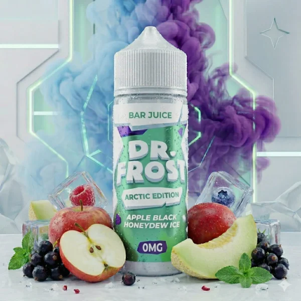 DR FROST – APPLE BLACK HONEYDEW ICE – 120ML