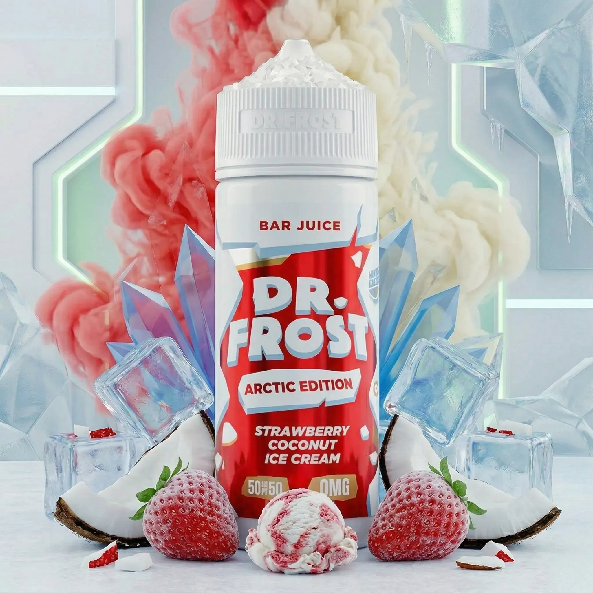 Dr Frost - Strawberry Coconut Ice Cream 120ml