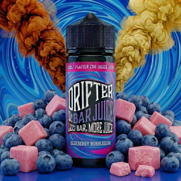 DRIFTER BAR – BLUEBERRY BUBBLEGUM 120ML