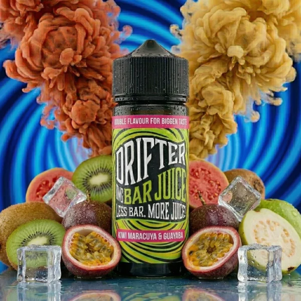 DRIFTER BAR – KIWI PASSION GUAVA ICE – 120ML